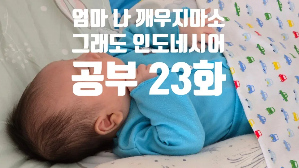 인도네시아어 필수 동사 5가지 배우는 법 2026