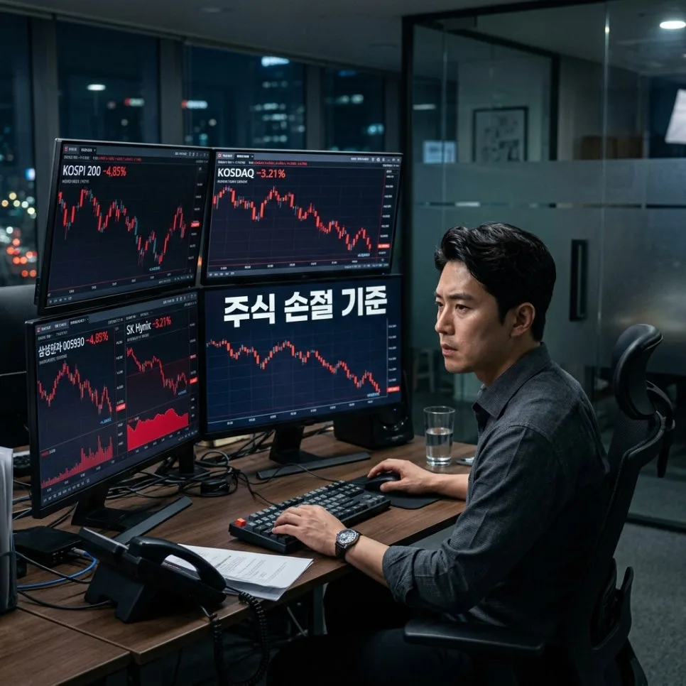 주식 손절 기준 2026: 하락장 투자자를 위한 3가지 필수 원칙