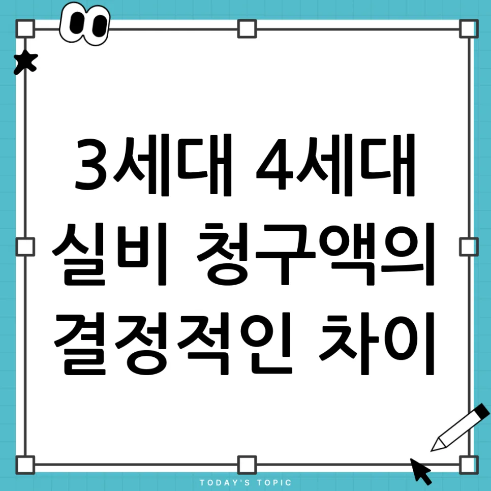 3세대 vs 4세대 실비보험, 2026년 달라지는 보장 비교 분석