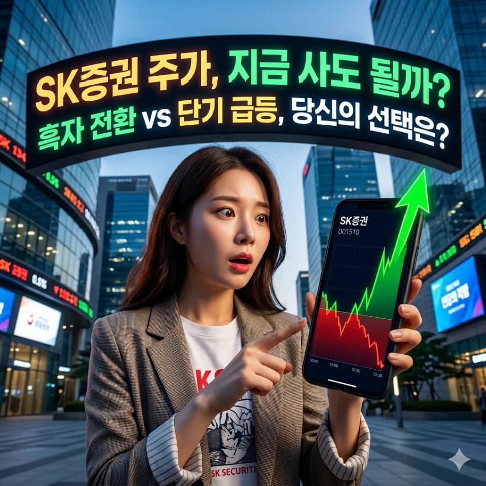 SK증권 주가 전망: 2026년 흑자 전환 분석 및 투자 전략