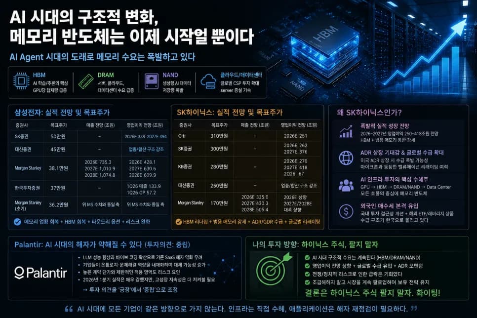 AI 시대 메모리 수요 폭발 2026: SK하이닉스 전망 분석