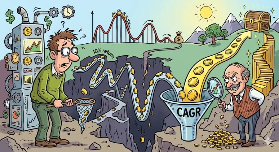 연복리 수익률(CAGR) 2026: 투자 성과 비교 핵심 지표 총정리