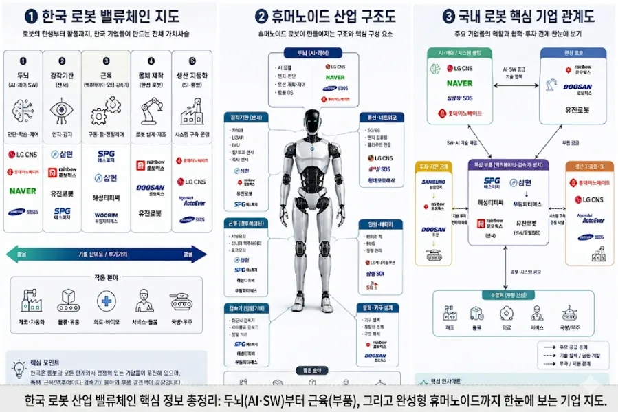 피지컬 AI 로봇 밸류체인 핵심 기업 2026: 투자 전략 총정리
