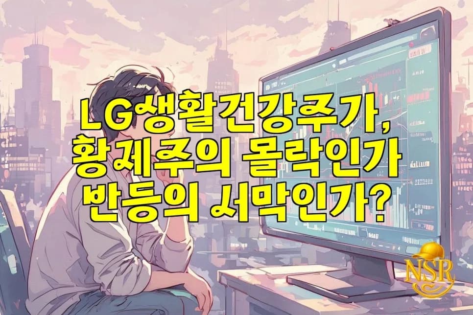LG생활건강 주가 반등 가능성 2026: 황제주 몰락 원인과 전망