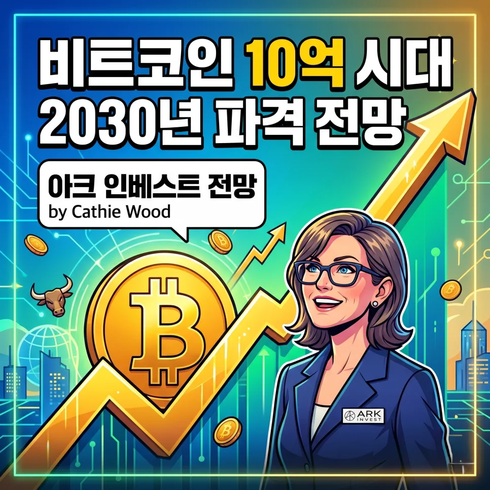 2030년 비트코인 10억 전망: 아크 인베스트 분석 총정리 2026