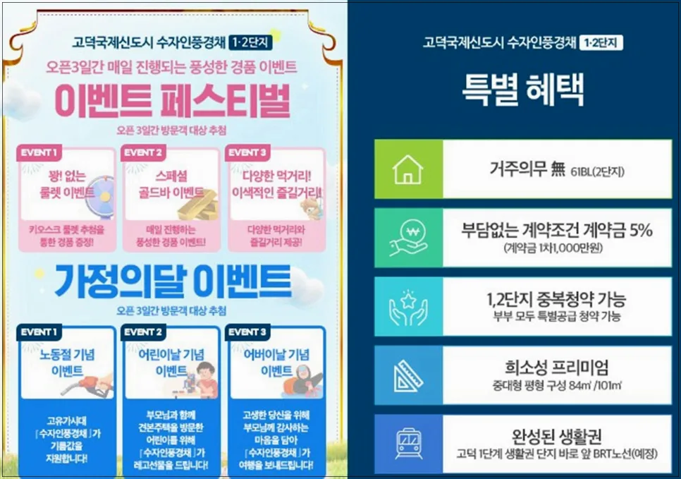 평택 고덕 수자인풍경채 분양가 2026년 청약 조건 총정리