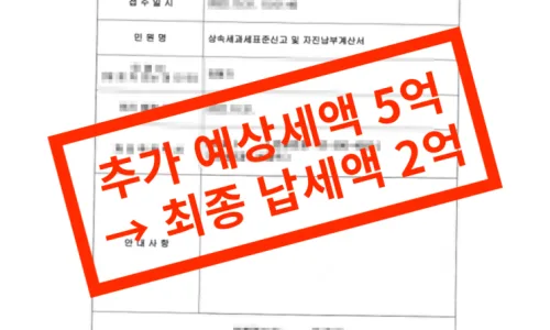 상속세 세무사 선임 시 1억 폭탄 피하는 3가지 핵심 2026