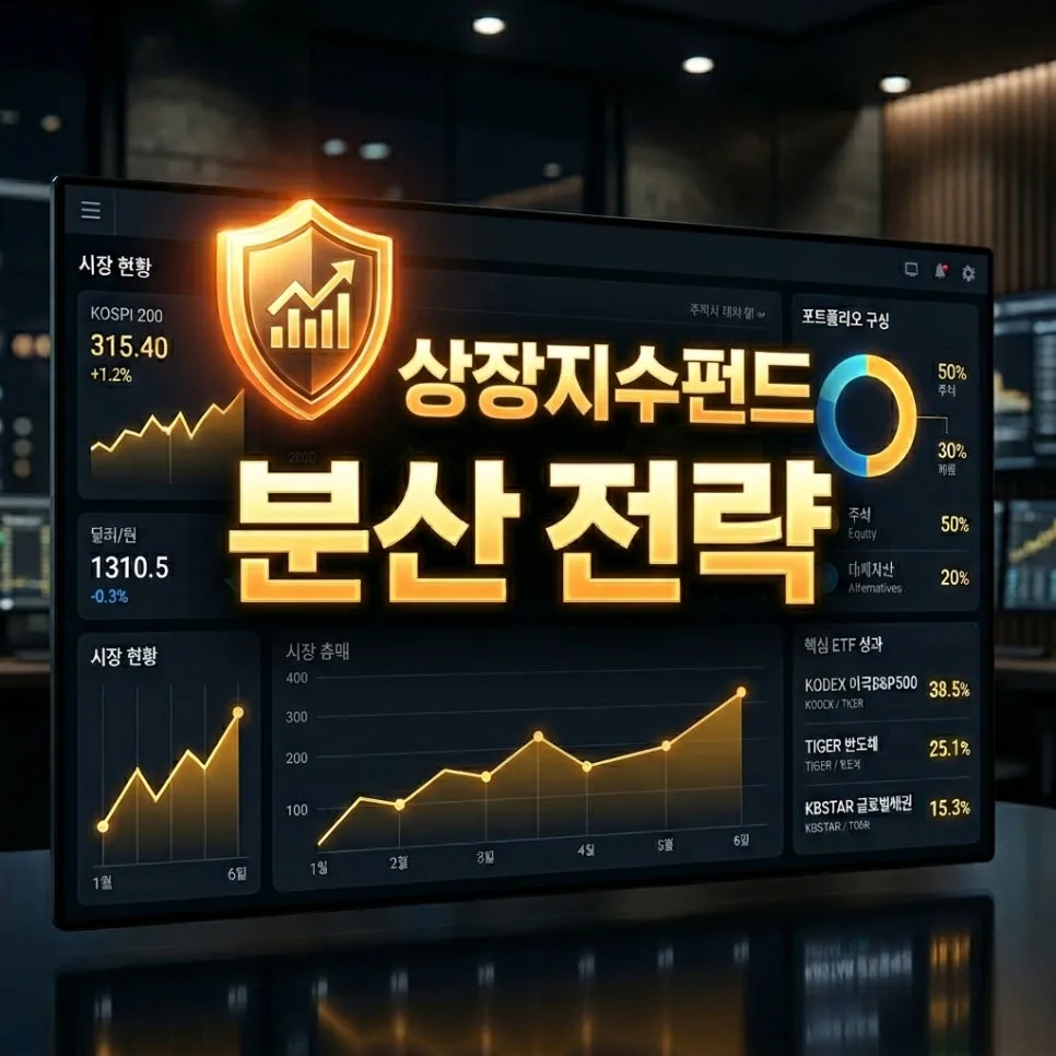 2026년 ETF 분산투자: 수익 극대화 자산 배분 비결 5단계