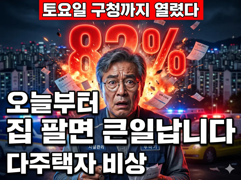 다주택자 양도세 중과 2026년, 5060 세대 절세 전략은?