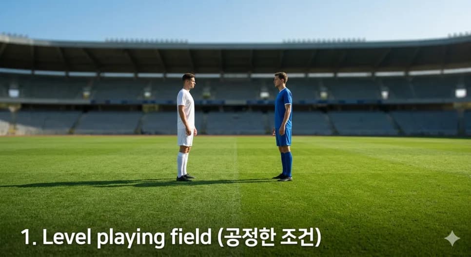 스포츠/게임 영어 관용구 2026: 승부의 세계에서 온 표현 5가지