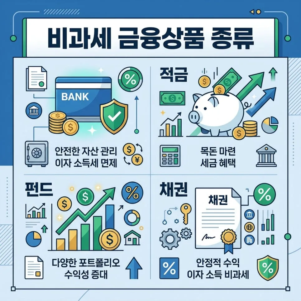 비과세 금융상품 2026년 총정리: ISA, 연금저축 포함