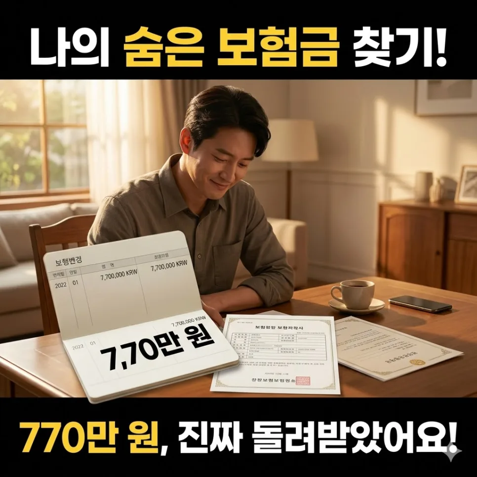 7년 납입 보험 해지환급금 770만원, 보장 누락 사례 분석 2026