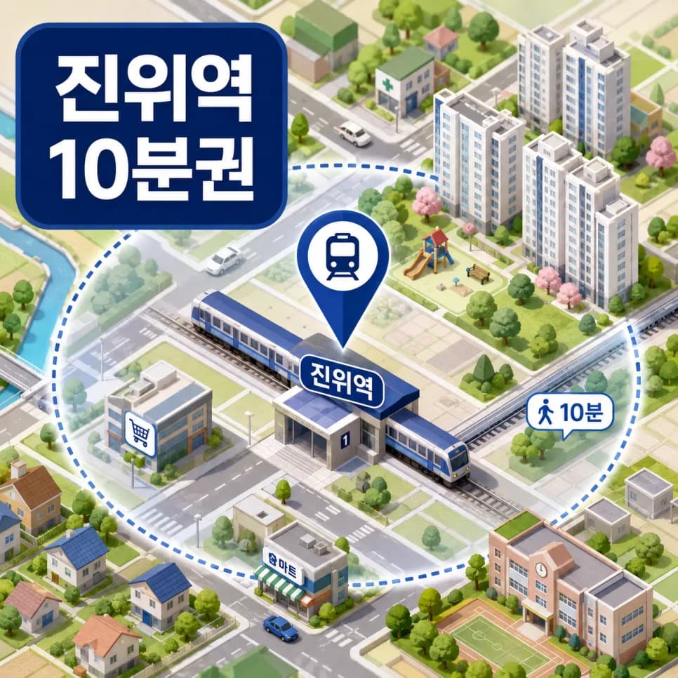 진위역 10분 아파트, 2026년 신축 단지 분석 및 입지 전망