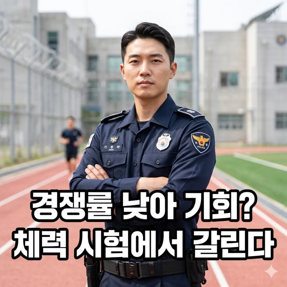 9급 교정직 체력 시험 준비법 2026: 합격선과 실질 경쟁률 분석