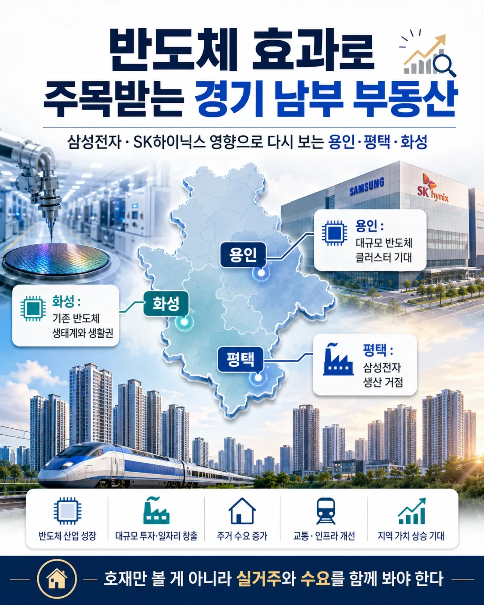 삼전닉스 부동산 효과 2026: 용인·평택·화성 투자 가치 분석