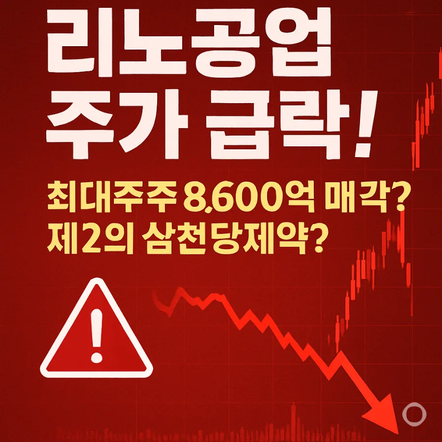 리노공업 최대주주 8,600억 지분 매각? 2026년 투자 전략