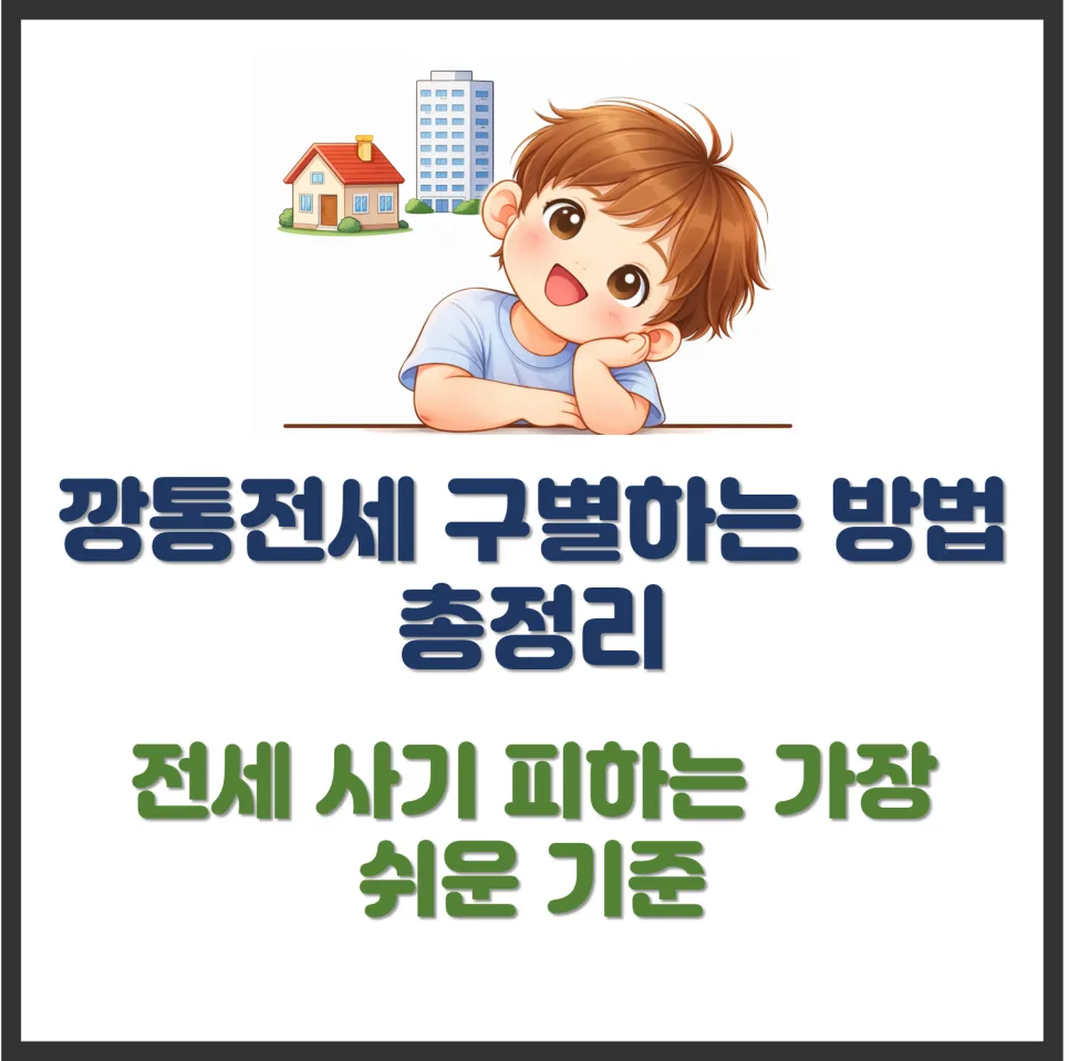 깡통전세 구별법 2026: 전세 사기 피하는 5가지 핵심 체크리스트