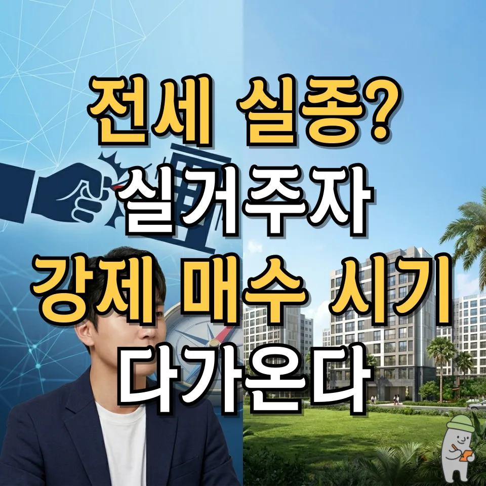 제주 영어교육도시 전세난 2026: 실거주자 강제 매수 시점은?