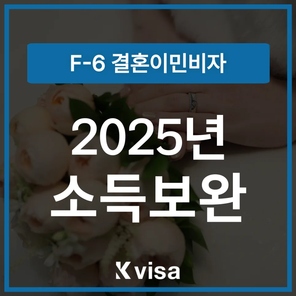 결혼이민비자 소득 요건 2025년 기준: 부족 시 보완 방법 5가지
