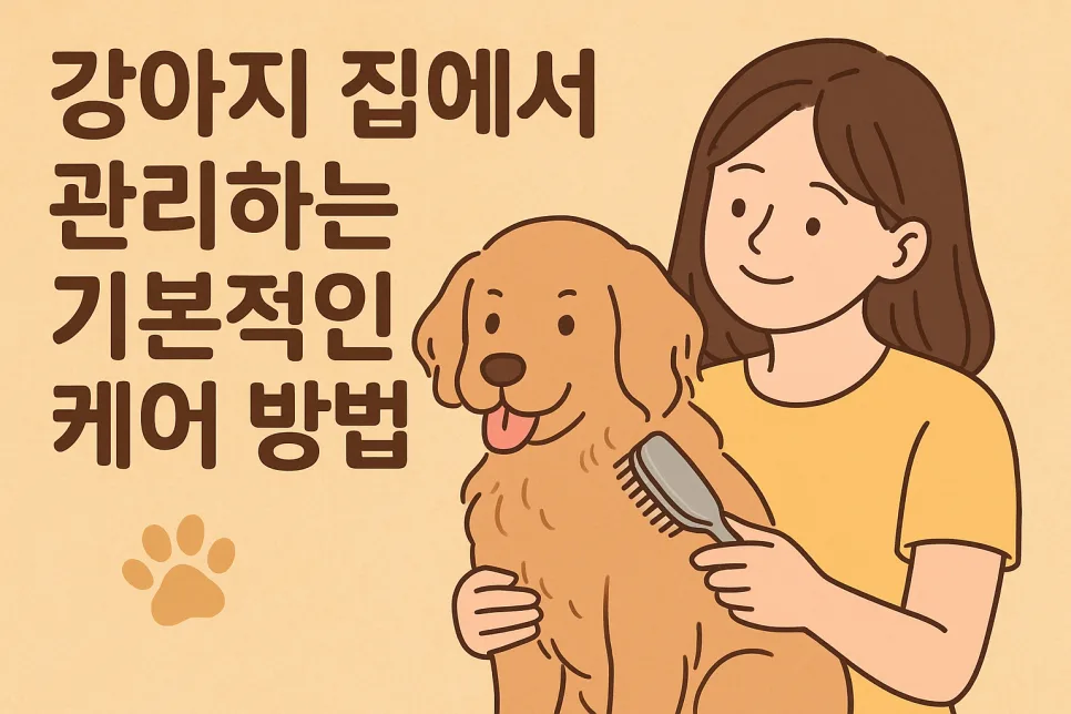 2026년 반려견 홈케어 완벽 가이드: 전문가 미용과 병행하는 방법