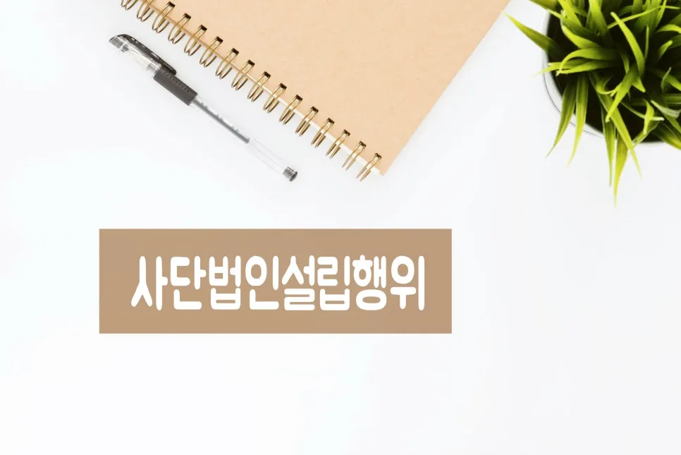 비영리사단법인 설립: 정관·사업계획서 작성 완벽 가이드 2026