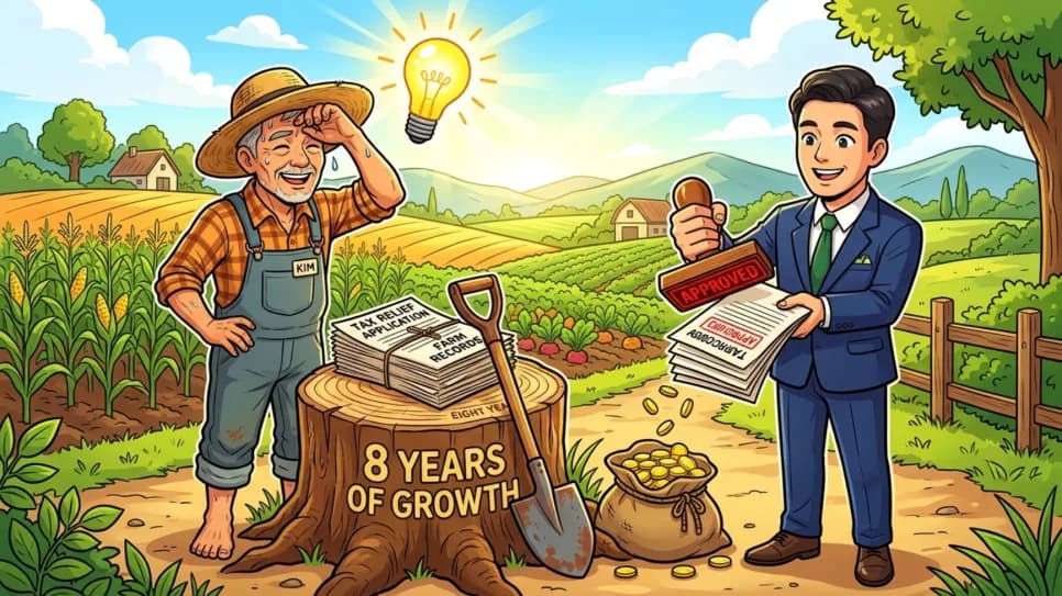 8-Year Farm Land Capital Gains Tax Exemption 2026