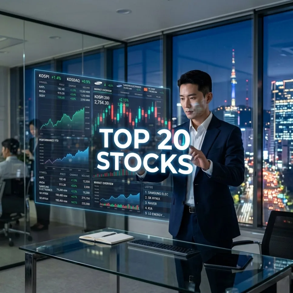 2026년 주도주 TOP 20: 상위 1% 투자자의 핵심 종목 분석