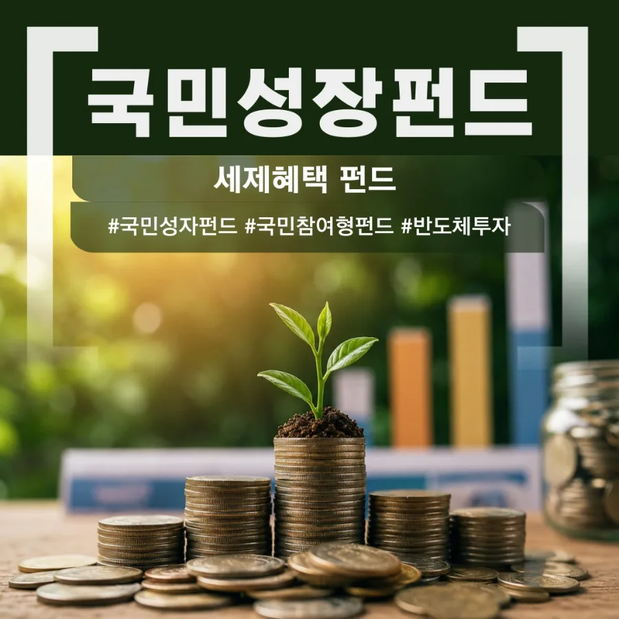 국민성장펀드 2026년 가입 완벽 가이드: 혜택부터 주의사항까지