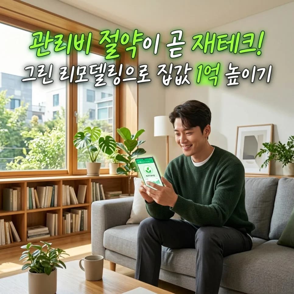 에너지 1등급 아파트, 관리비 반값의 진실과 집값 상승 요인 2026