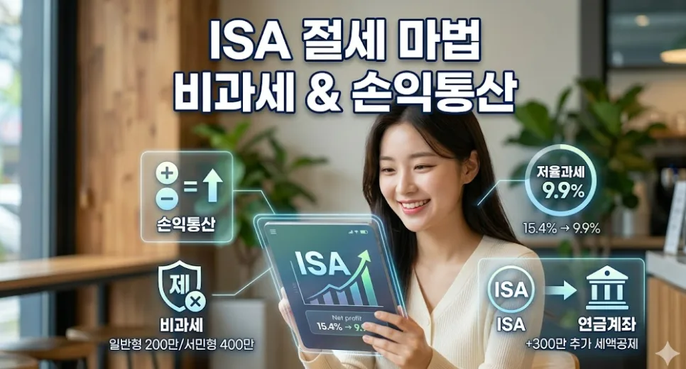 2026년 ISA 계좌, 세금 절약의 모든 것: 가입부터 활용법까지