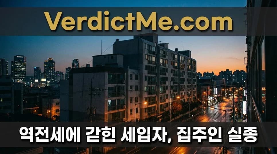 역전세 사기 2026: 집주인 실종 시 세입자 보증금 지키는 법