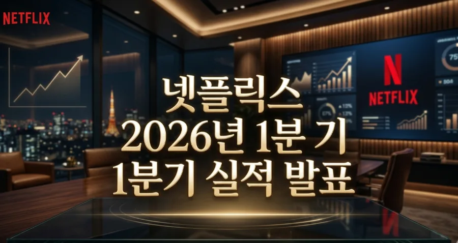 넷플릭스 실적 발표 2026: 구독자 수 공개 중단, 새로운 성장 전략 분석