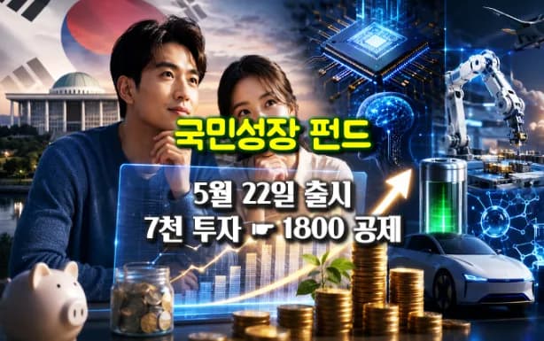 국민성장펀드 2026년 소득공제 1800만원 받는 법 총정리