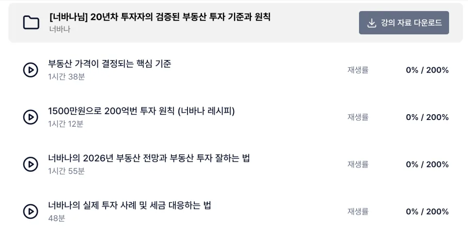 월급쟁이부자들 부동산 강의 2026: 첫 내 집 마련 로드맵