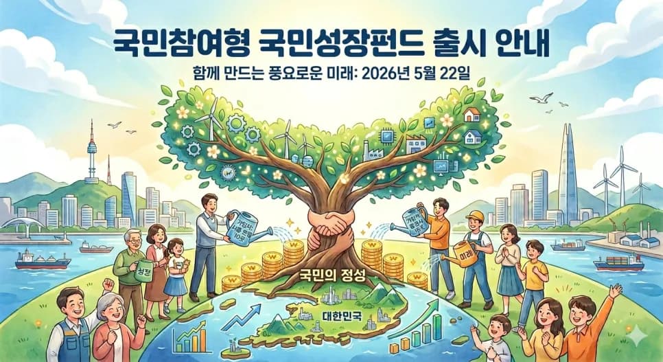 국민성장펀드 가입 조건과 세제 혜택 2026년 총정리