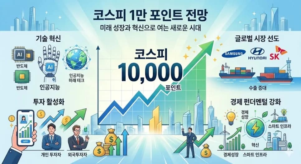 코스피 1만 시대, 금리 변수와 투자 전략 2026년 전망