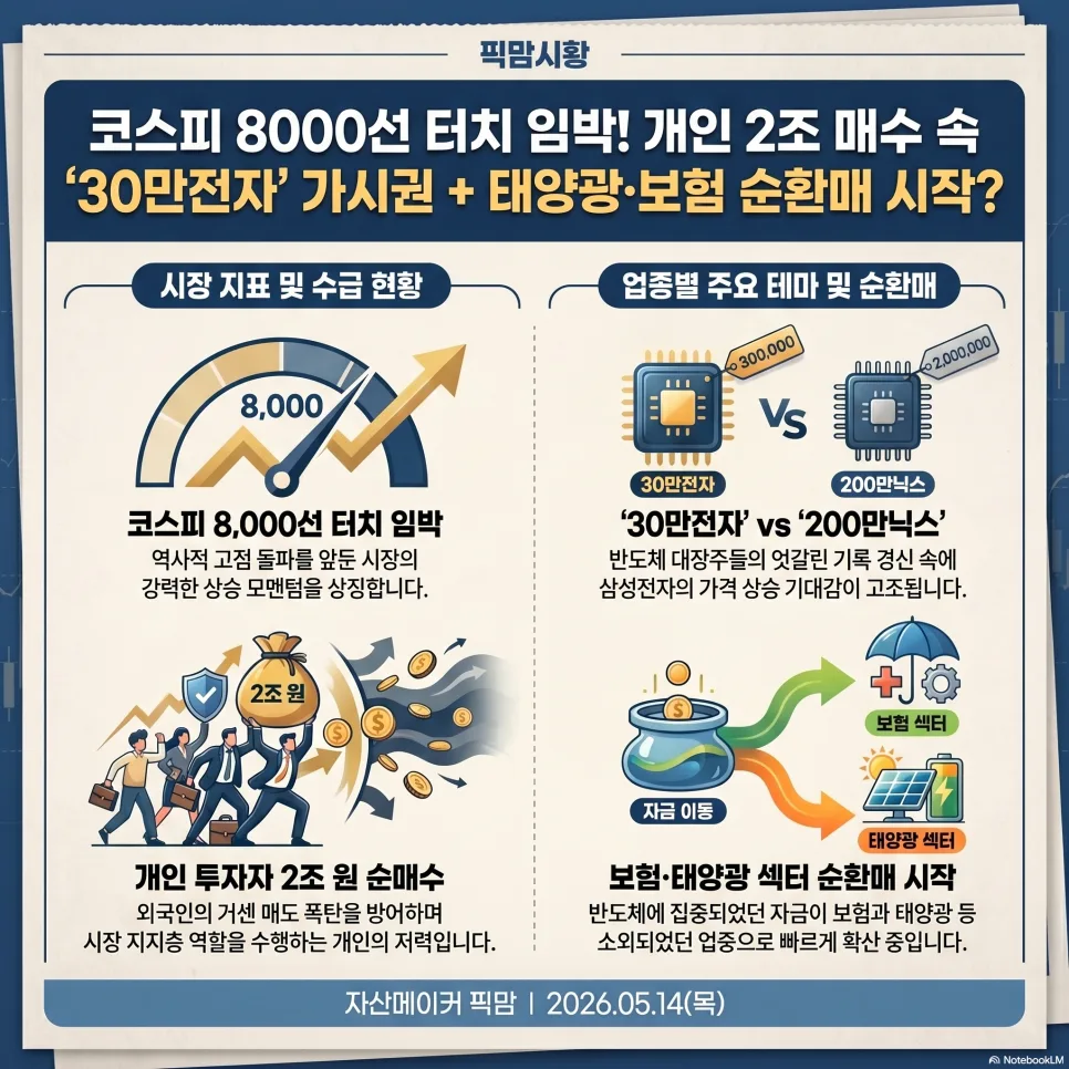 코스피 8000 돌파 임박? 2026년 시장 전망과 투자 전략