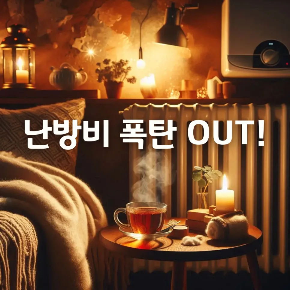 난방비 3°C 절약 비법: 단열 3종 세트와 보일러 꿀팁 2026