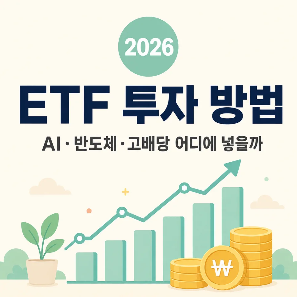 2026년 ETF 투자, 처음 시작하는 당신을 위한 완벽 가이드