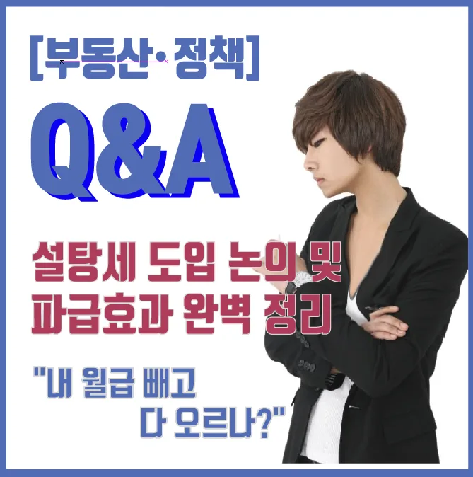 설탕세 도입, 2026년 물가 폭탄 맞을까? 전문가 분석