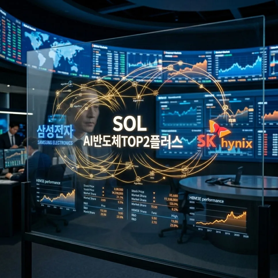 SOL AI반도체TOP2플러스 2026년 투자 전략: 삼성·하이닉스 비중 분석