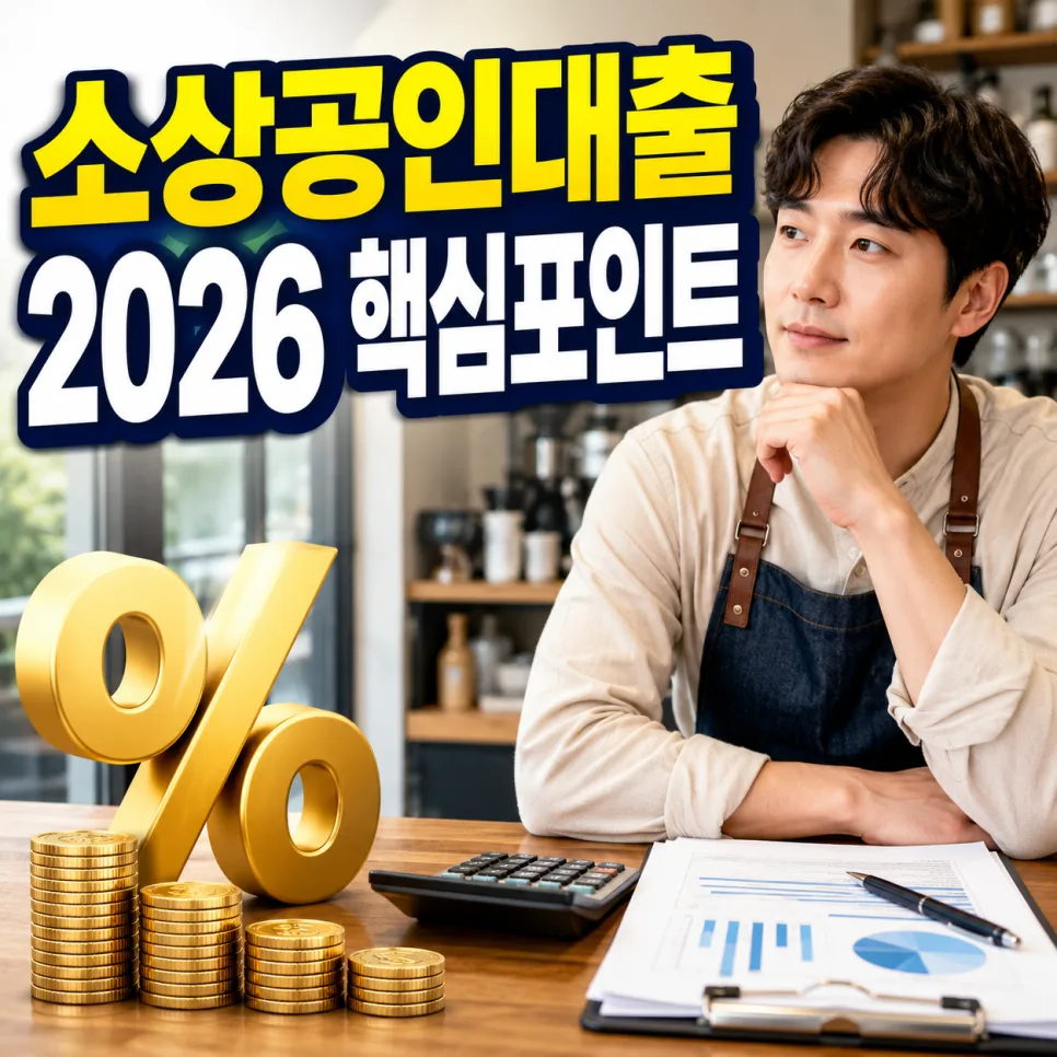2026년 소상공인대출, 3가지 핵심 포인트로 현명하게 준비하기