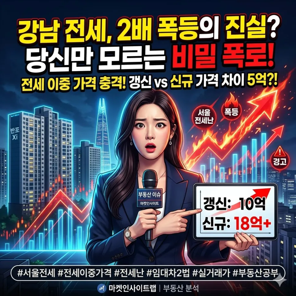 Seoul's Dual Rent Prices 2026: Why $11M Gaps Exist