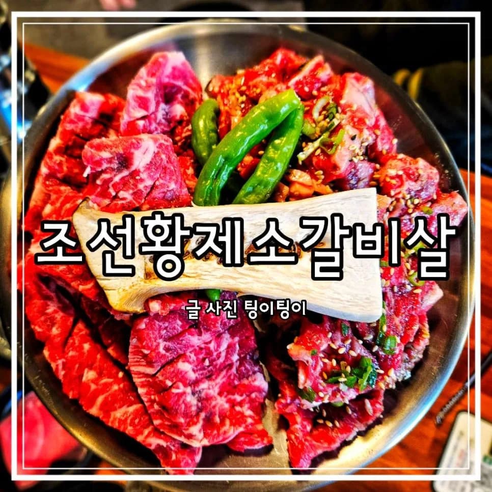 일산 대화 소고기 맛집 2026: 조선황제소갈비살 솔직 후기