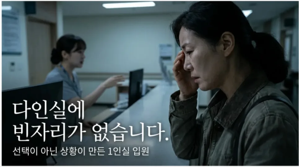상급종합병원 1인실 비용 2026년 대비, 60만원 보장 혜택 총정리