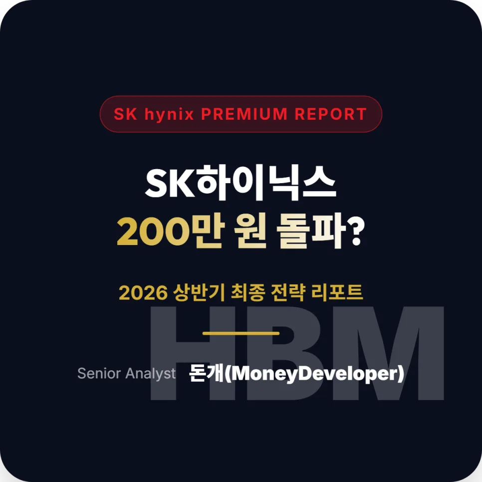 SK하이닉스 주가 210만원 목표? AI 반도체 전망 2026