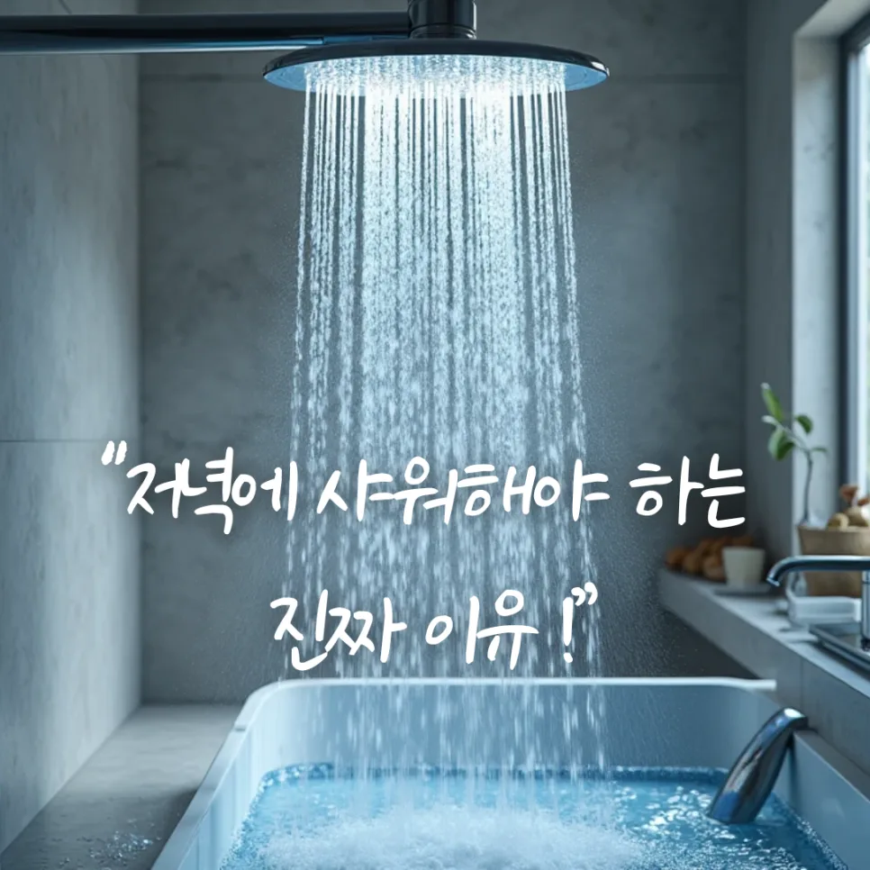 저녁 샤워, 피부·숙면 돕는 비밀? 2026년 전문가 추천 이유