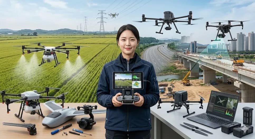 2026년 드론 직업 탐색: 자격증보다 중요한 현실 포인트와 선택 가이드