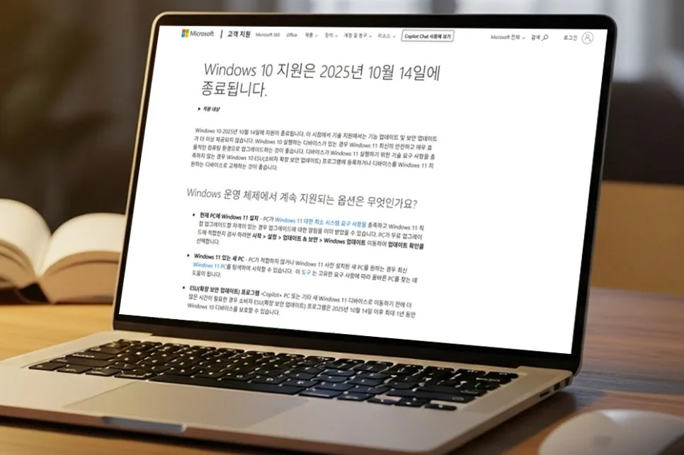 윈도우10 지원 종료 2026년, 윈도우11 전환 가이드