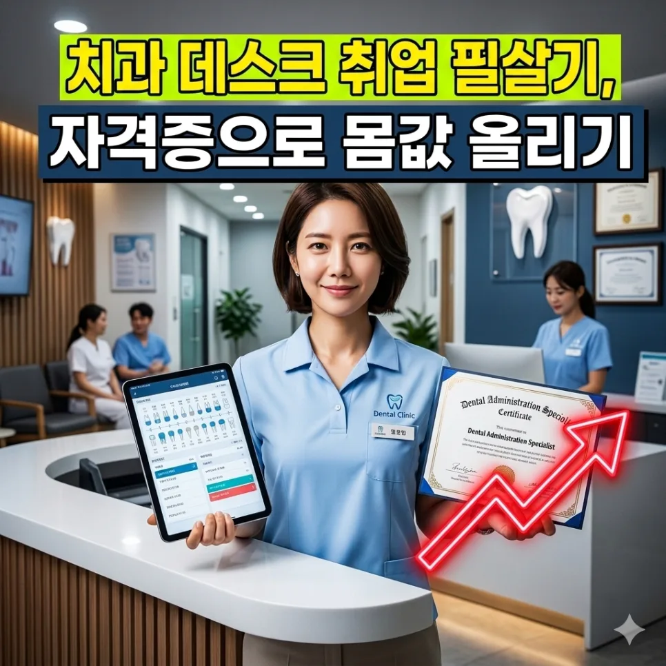 치과보험청구사 3급 자격증, 연봉 상승의 비밀 2026